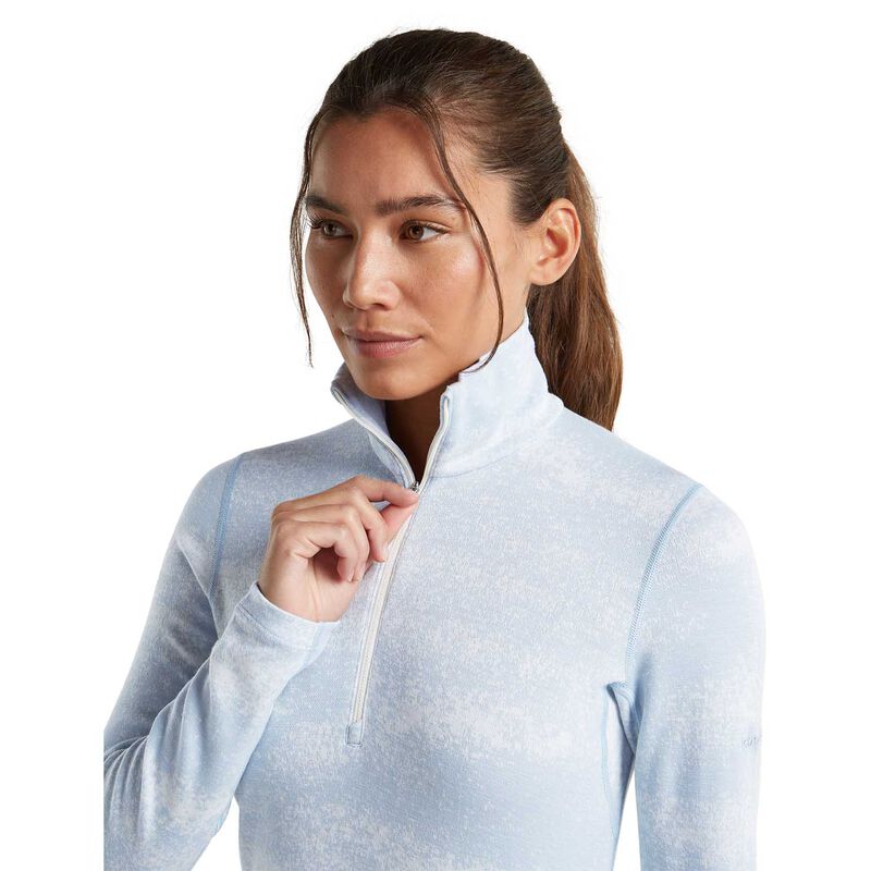 Icebreaker W Merino 260 Oasis Vertex LS Half Zip Chillwave image number 2